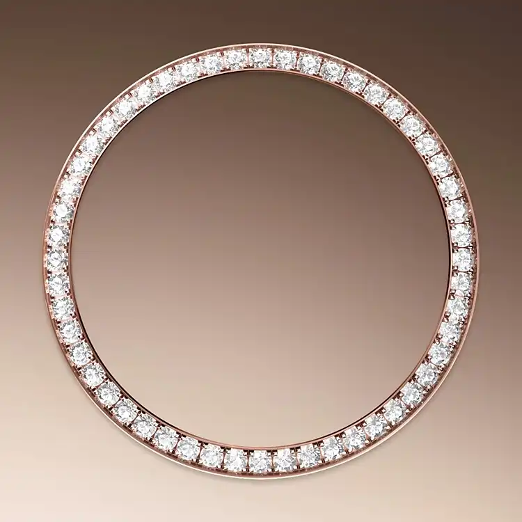 Bezel bertatahkan berlian